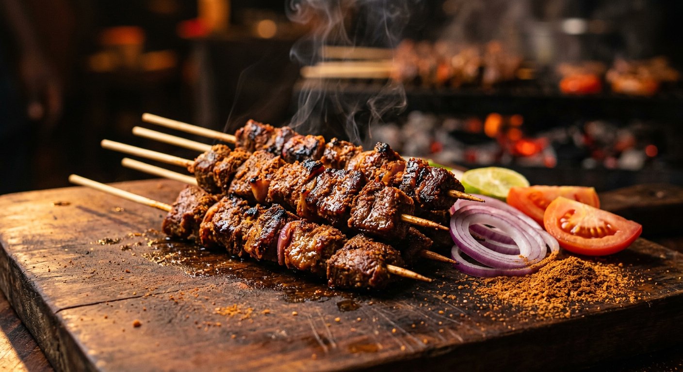 Kampala Suya catering spread